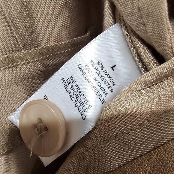 Non Chalant Fabi Wide Leg Pant - Camel - Picture 7 of 7